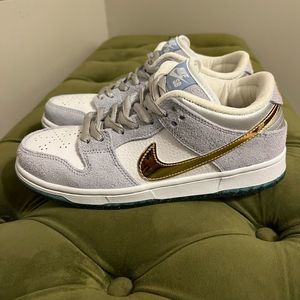 Size 6.5 Women - Nike SB Dunk Low x Sean Cliver Holiday Special 2020
